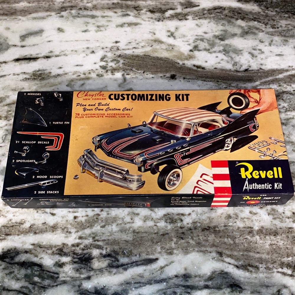 Vintage REVELL Chrysler New Yorker customizing kit